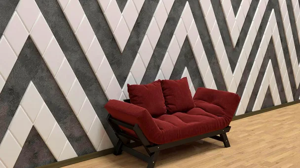 Ромб с фаской 3Д панель